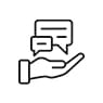 Graphic illustrating transparent communication / Cheenti Digital LLC