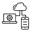 "Cross-Platform Integration Diagram for Seamless Digital Marketing Solutions by Cheenti"