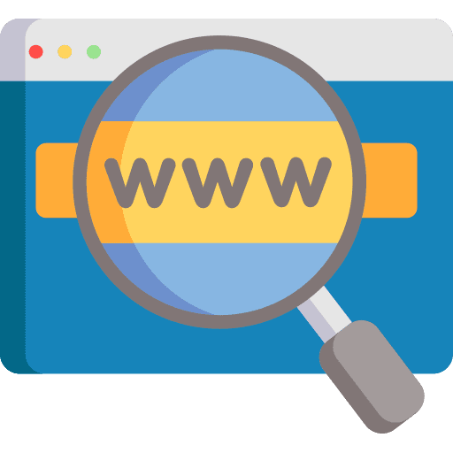 web crawling process, showing a spider icon traversing a network of interconnected web pages / Cheenti